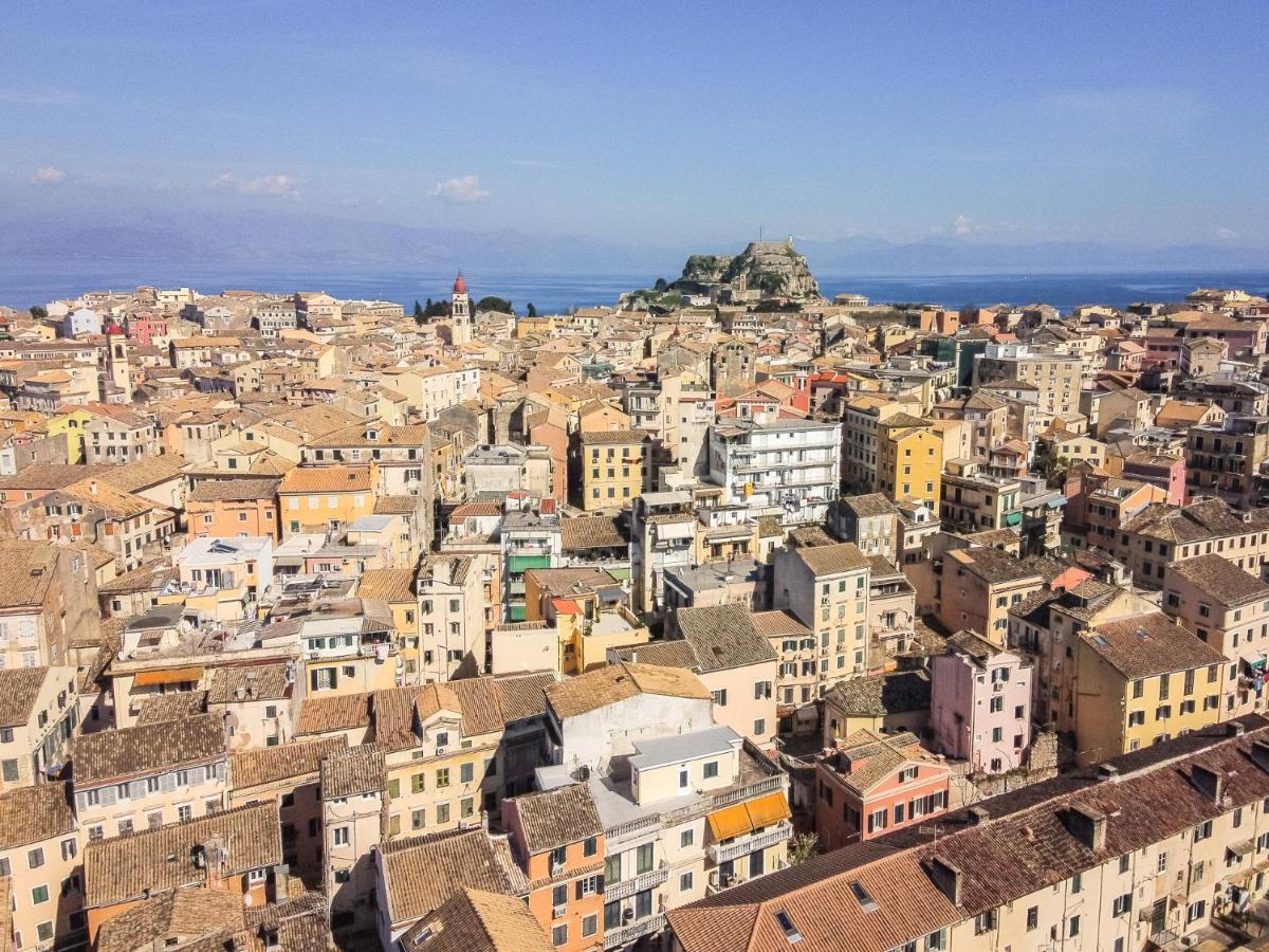Tenedos Old Town Corfu  Bagian luar foto